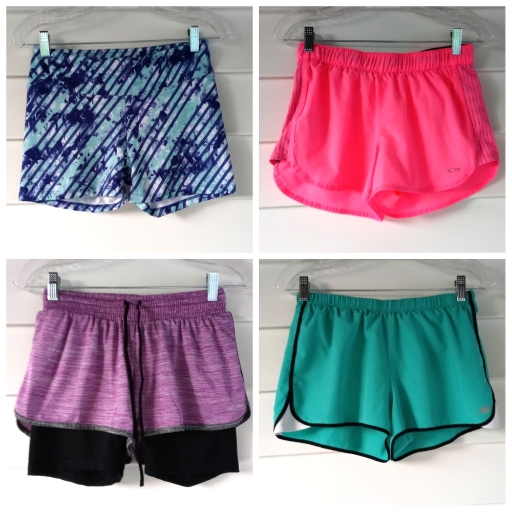 Champion Lot of Four Exercise Shorts Sz S - Picture 1 of 5